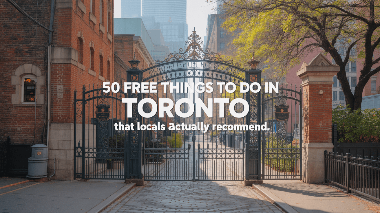 50 Free Things to Do in Toronto That Locals Actually Recommend