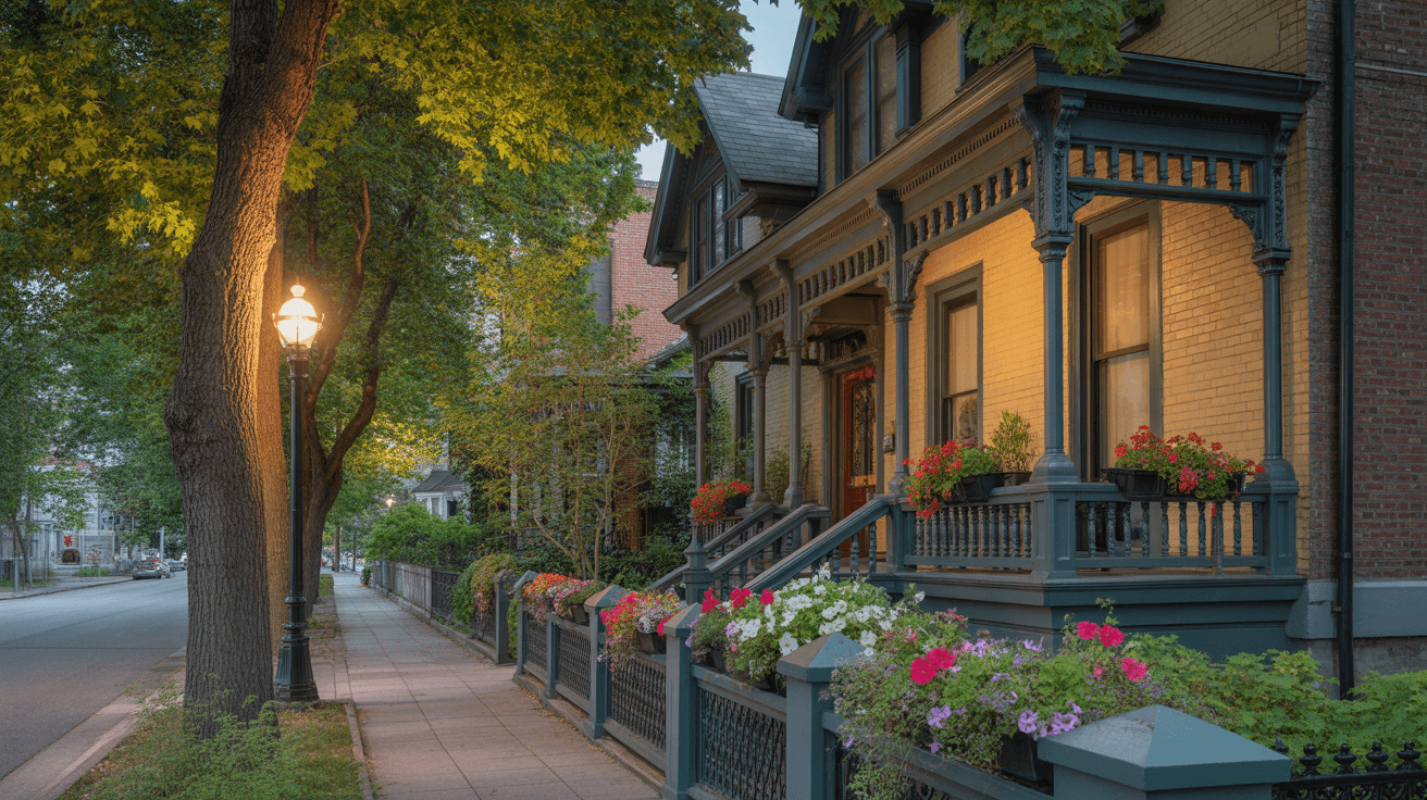 Annex neighborhood in Toronto