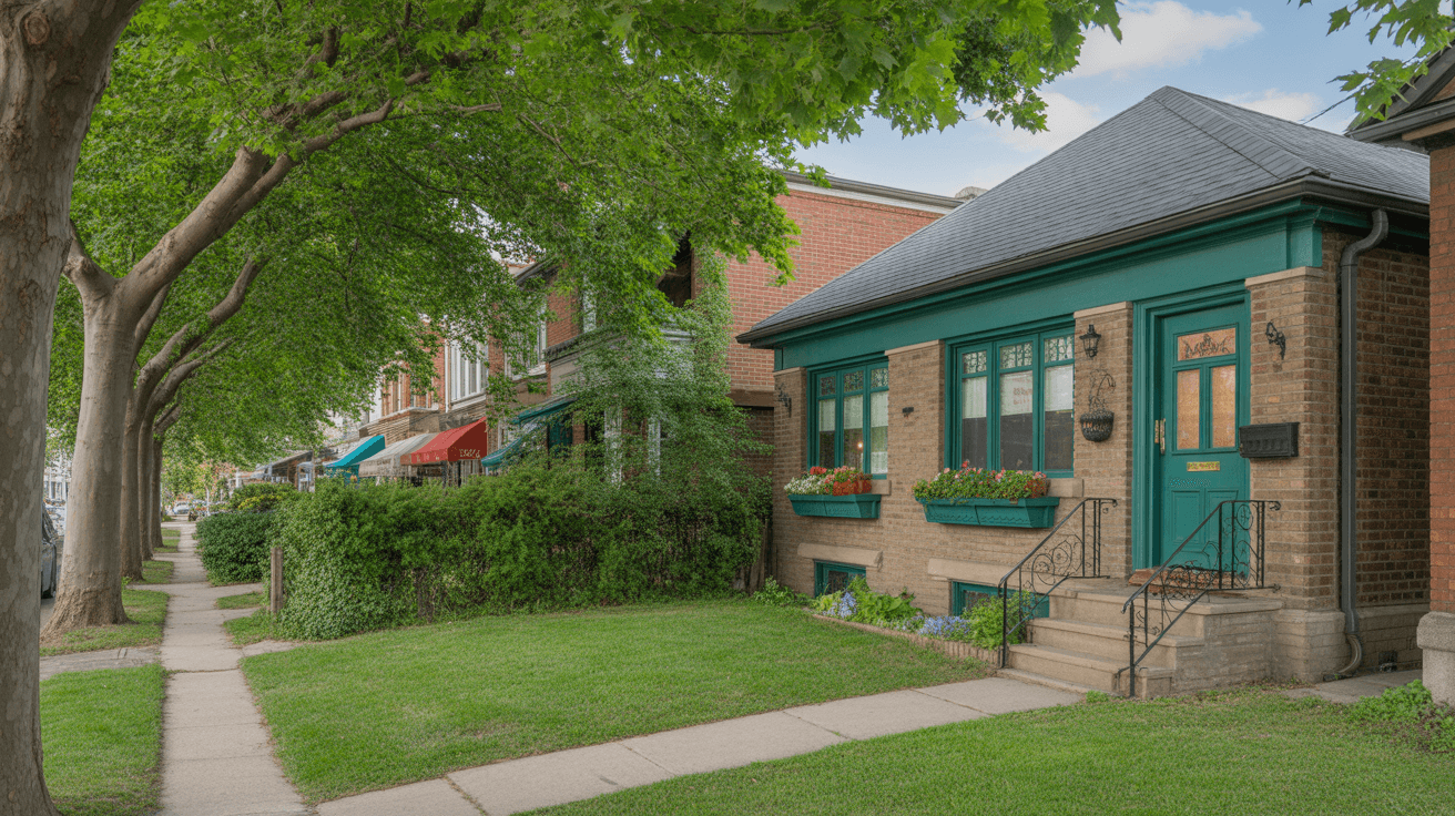 Briar Hill-Belgravia neighborhood in Toronto