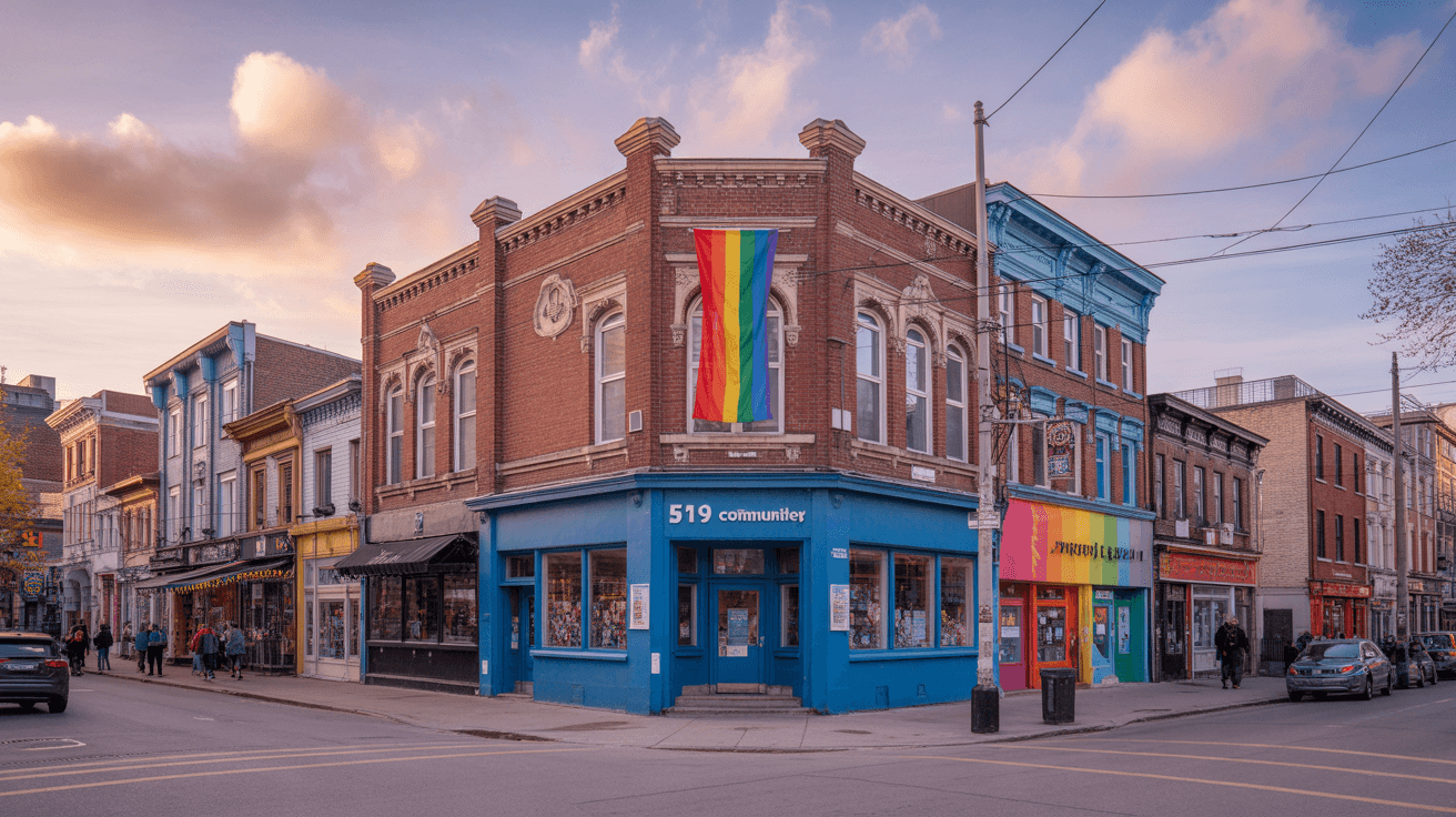 Church-Wellesley neighborhood in Toronto