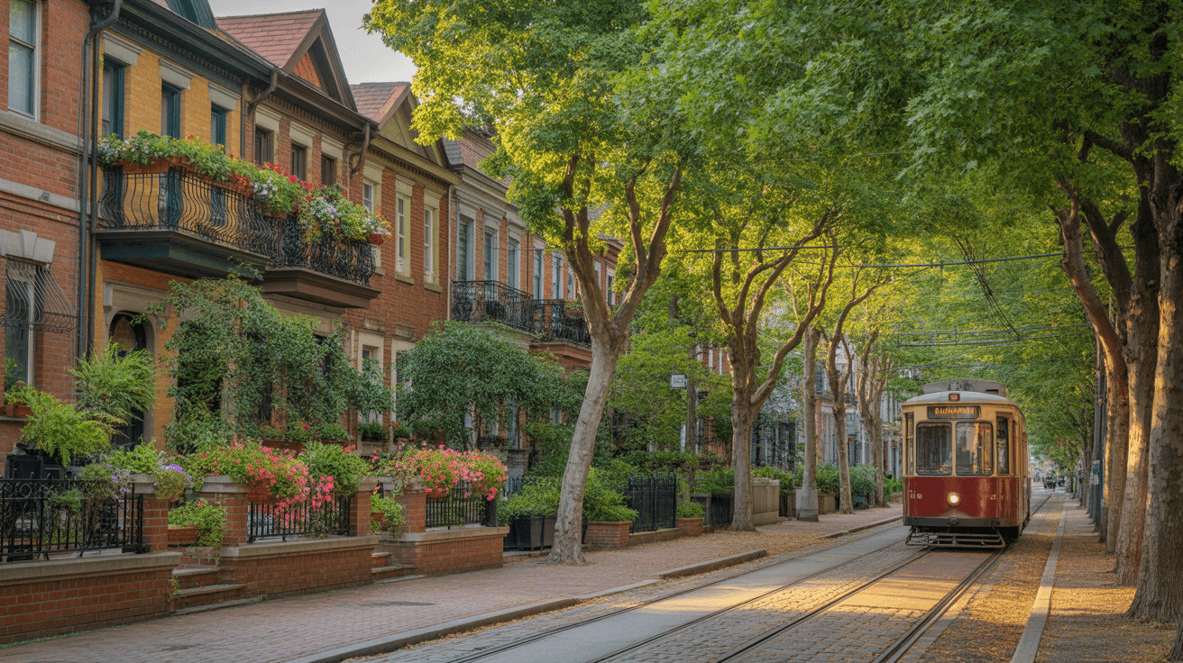 Corso Italia-Davenport neighborhood in Toronto