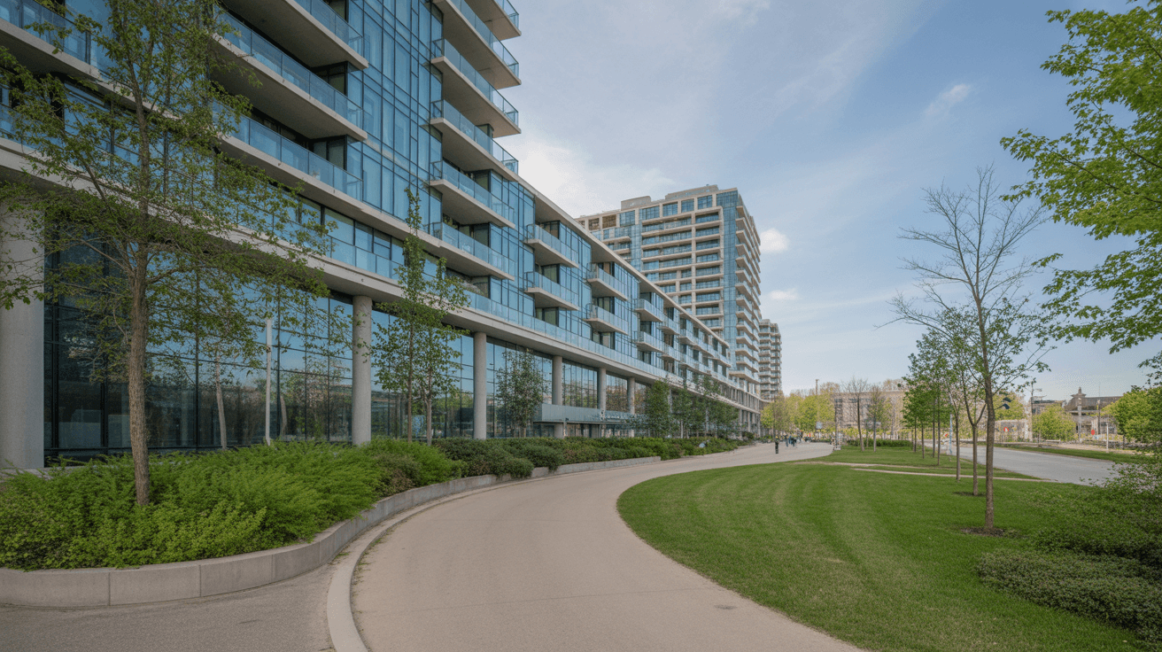 Downsview neighborhood in Toronto