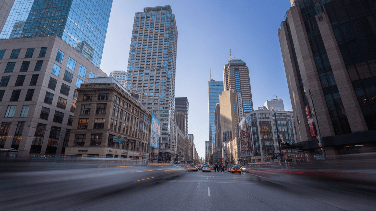 Downtown Yonge East neighborhood in Toronto