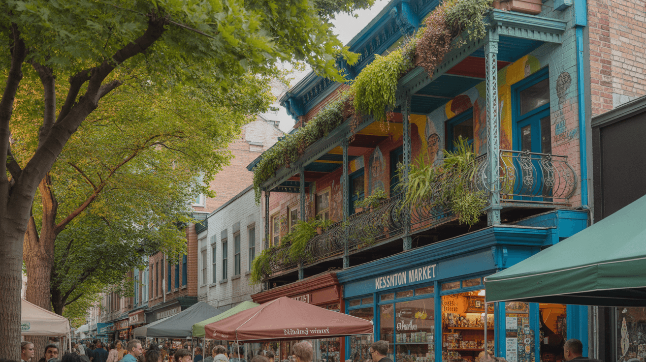 Kensington-Chinatown neighborhood in Toronto