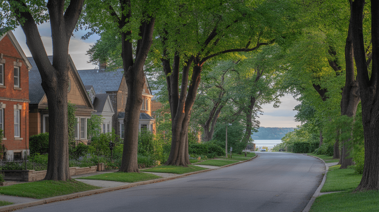 Lambton Baby Point neighborhood in Toronto