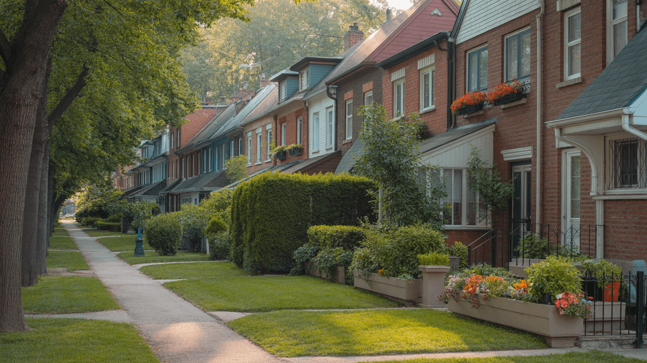 L'Amoreaux West neighborhood in Toronto