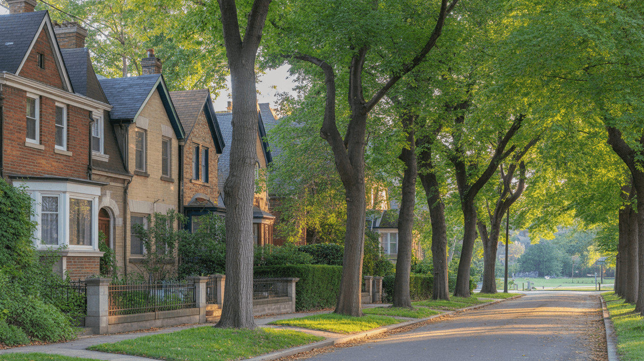 Leaside-Bennington neighborhood in Toronto