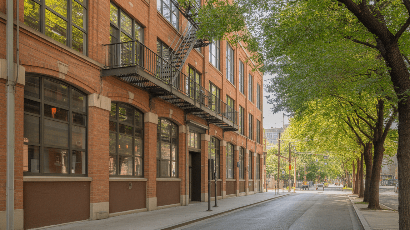 Liberty Village neighborhood in Toronto