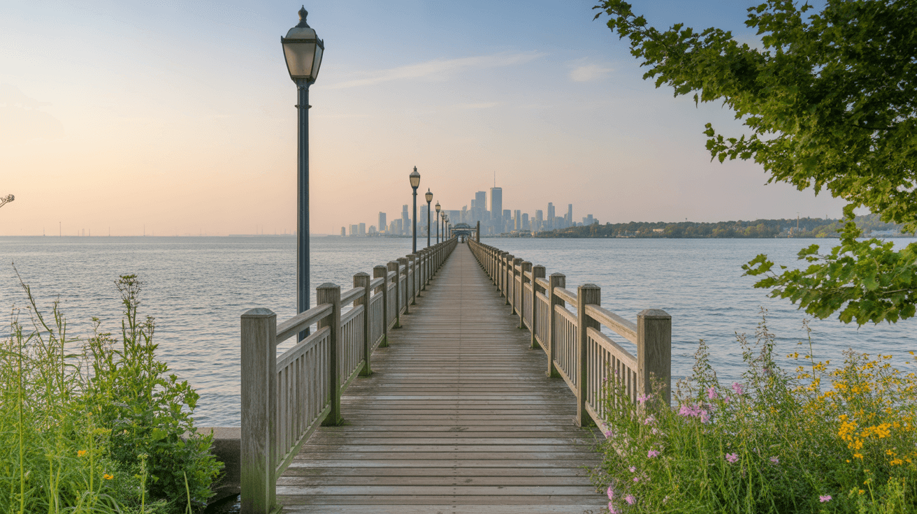 Long Branch neighborhood in Toronto