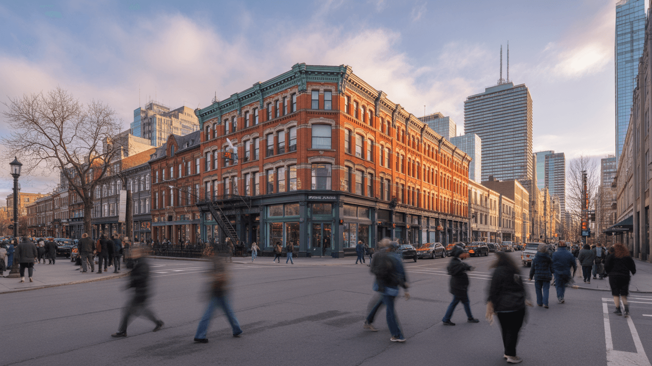 Moss Park neighborhood in Toronto