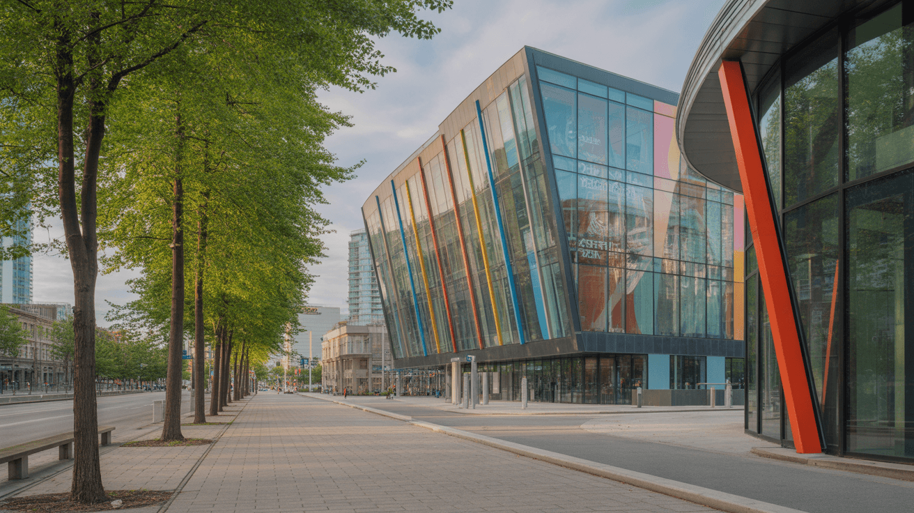 Regent Park neighborhood in Toronto