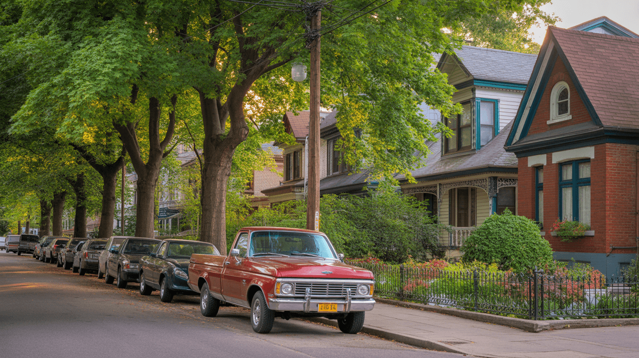 Rockcliffe-Smythe neighborhood in Toronto