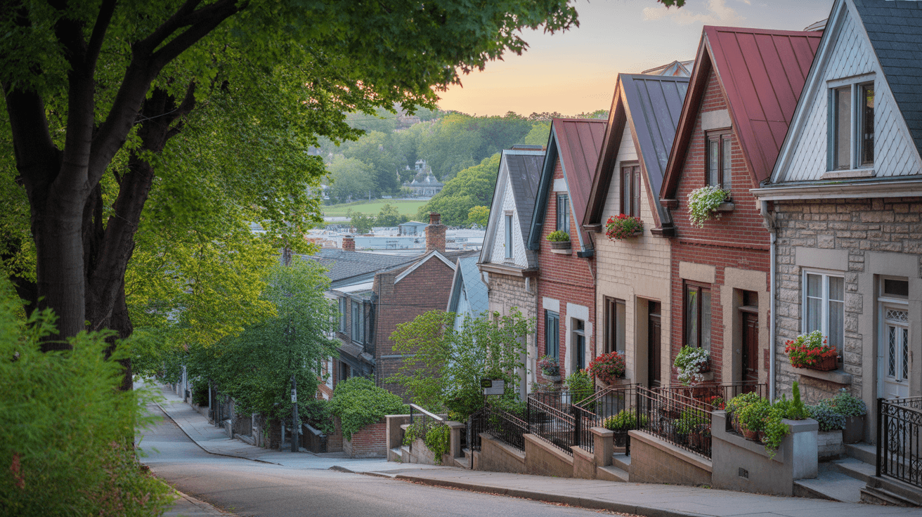 Roncesvalles neighborhood in Toronto