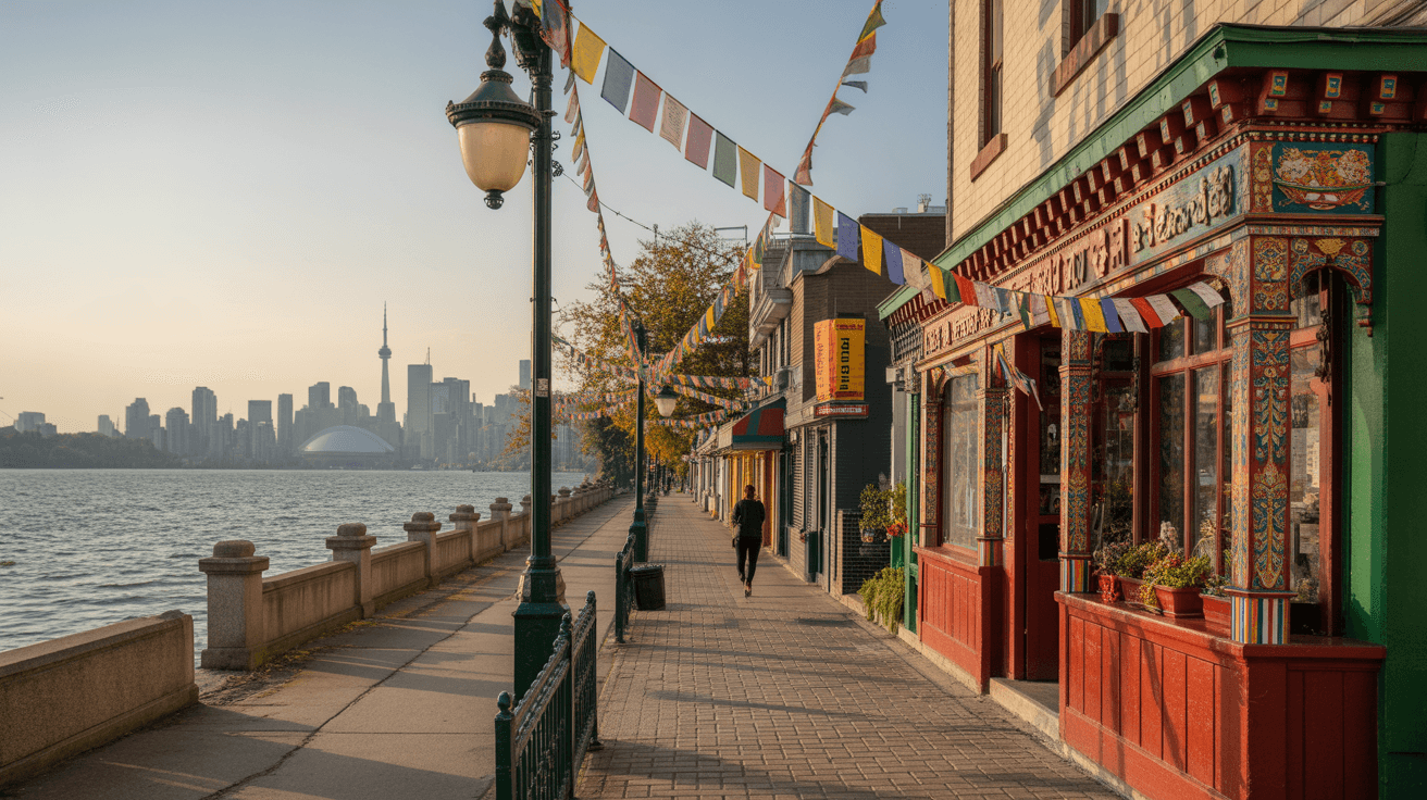 South Parkdale neighborhood in Toronto