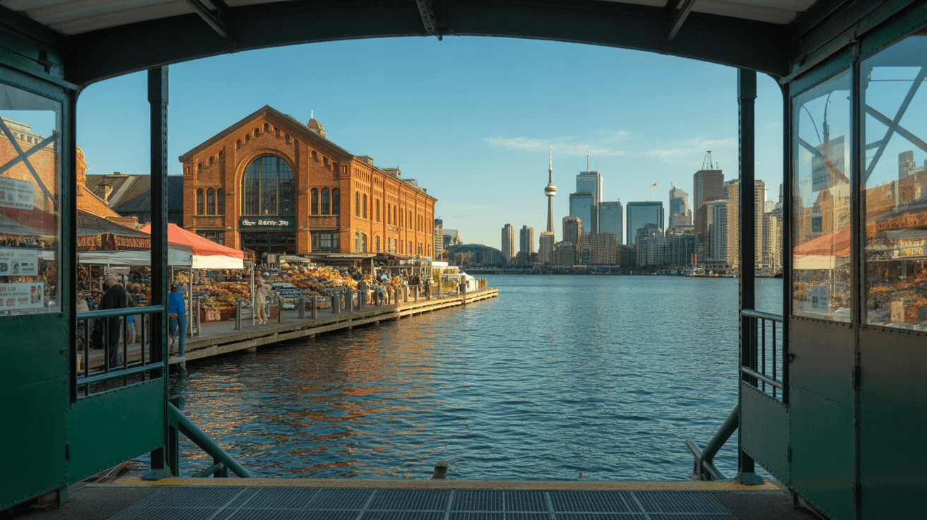St Lawrence-East Bayfront-The Islands neighborhood in Toronto