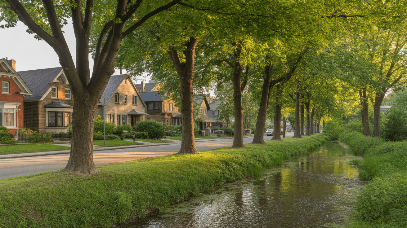 Taylor-Massey neighborhood in Toronto