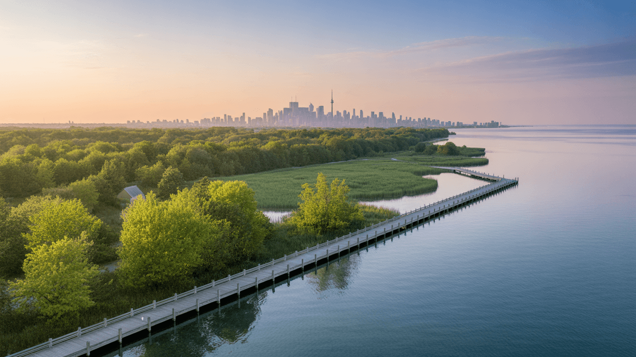 West Rouge neighborhood in Toronto