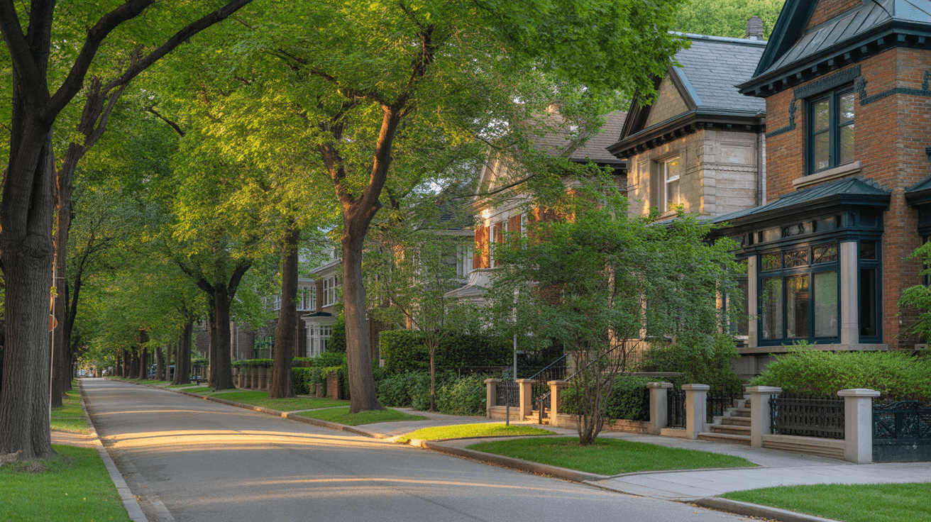 Yonge-St.Clair neighborhood in Toronto