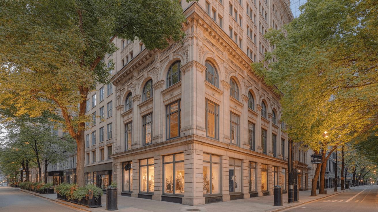 Yorkville neighborhood in Toronto